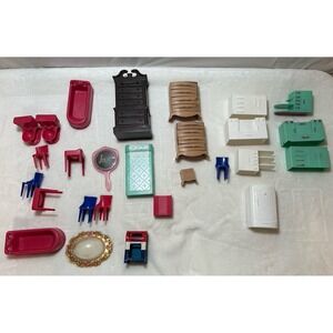 Vintage Plasco Barbie Furniture Lot 1950s-1960s